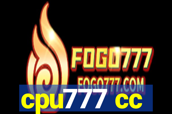 cpu777 cc